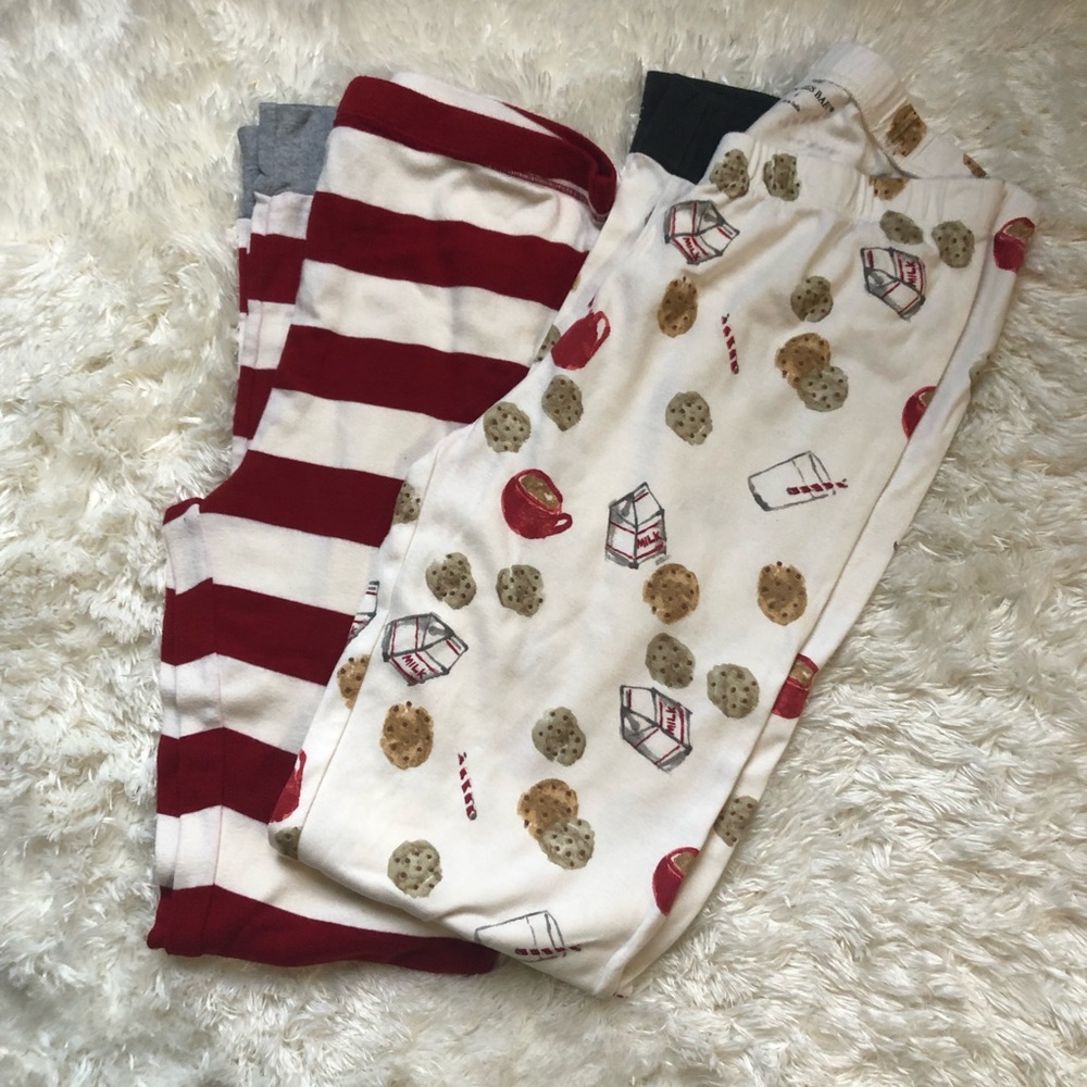 Burt’s Bees Baby Women’s Small Organic Cotton knit Pajama PantsB(5)